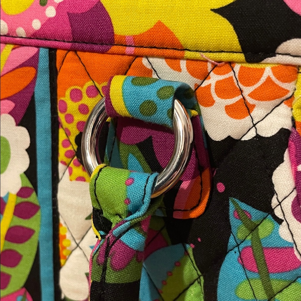 NWT Vera Bradley Vibrant Floral Women's Frame Bag - Picture 3 of 11